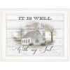"It Is Well" By Billy Jacobs, Ready to Hang Framed Print, White Frame