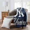 Yankees OFFICIAL MLB "Signature" Raschel Throw Blanket; 50" x 60"
