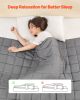 Weighted Blanket 25lb 60 x 80" Queen Size Cooling Breathable Heavy Blanket