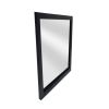 (2 pack) 16'' x 16'' Basic Black Mirror