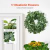 Artificial Decorative Wreath 26 in Green Eucalyptus Leaves Year Round Wreath