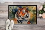 NEW Tiger Doormat Front Door Mat Indoor Outdoor Rugs for Entryway, Non Slip Washable Low Pile, 18H X 27W