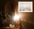 "Ponce Inlet Jetty Sunrise" by Georgia Janisse, Ready to Hang Framed Print, White Frame