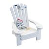 Beach Chair Home Decoration Creative Cute Ocean Beach Chair Ornament Wooden Craft Mini Miniature Kids Toy Decoraci������n Hogar