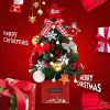 Desktop Christmas Tree; Artificial Mini Christmas Decoration Tree;  The Perfect Christmas Decoration for Table;  Desk and Counter