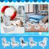 Beach Chair Home Decoration Creative Cute Ocean Beach Chair Ornament Wooden Craft Mini Miniature Kids Toy Decoraci������n Hogar